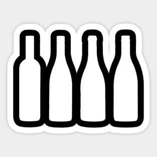 Wine Bottles, Sommelier Sticker